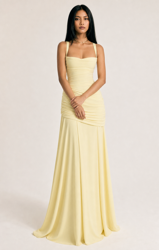 Elegant Sleeveless Flared Dress