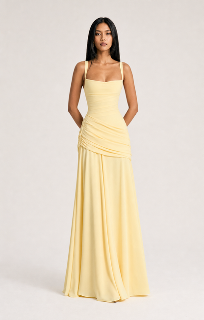 Elegant Chiffon Bodycon Dress